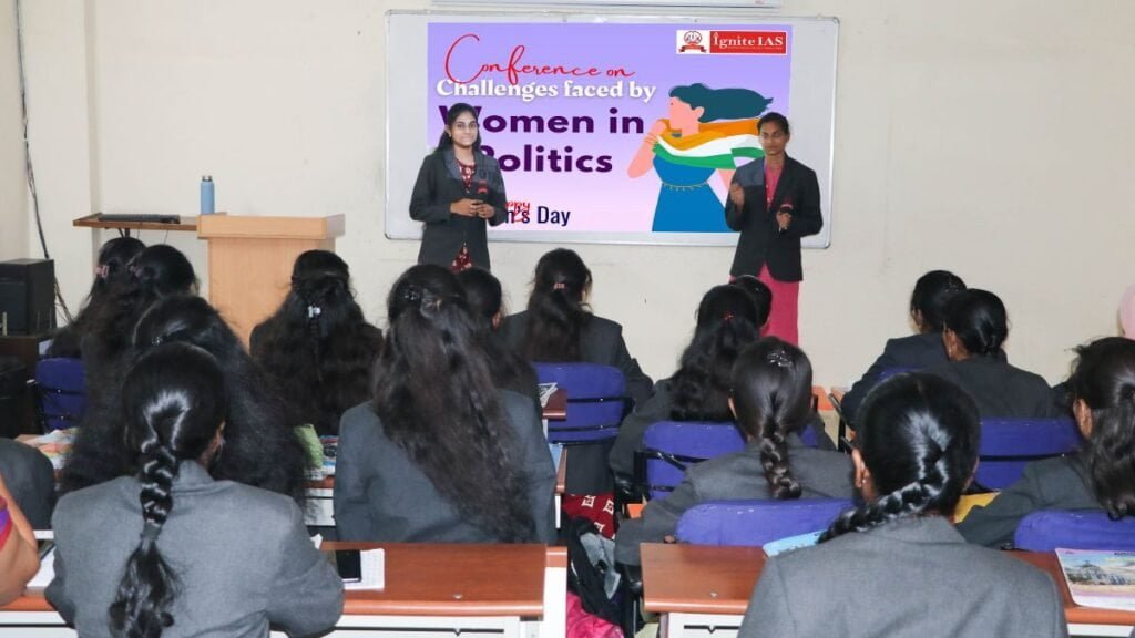 Ignite IAS Academy Shines Light on Challenges Faced by Women in Public Service and Politics on International Womens Day 2024 - Press Release - PNN Digital Ignite IAS Academy Shines Light on Challenges Faced by Women in Public Service and Politics on International Womens Day 2024 - Hyderabad (Telangana) , March 9: Ignite IAS Academy, a leading institution renowned for its commitment to excellence in civil services coaching, hosted a pioneering unique conference on the occasion of International Women's Day. The conference, titled "Breaking Barriers: Empowering Women in Public Service and Politics," brought together distinguished academics, seasoned administrators, passionate students, and eminent leaders to address the multifaceted challenges hindering the progress of women in the fields of public service and politics. - PNN Digital