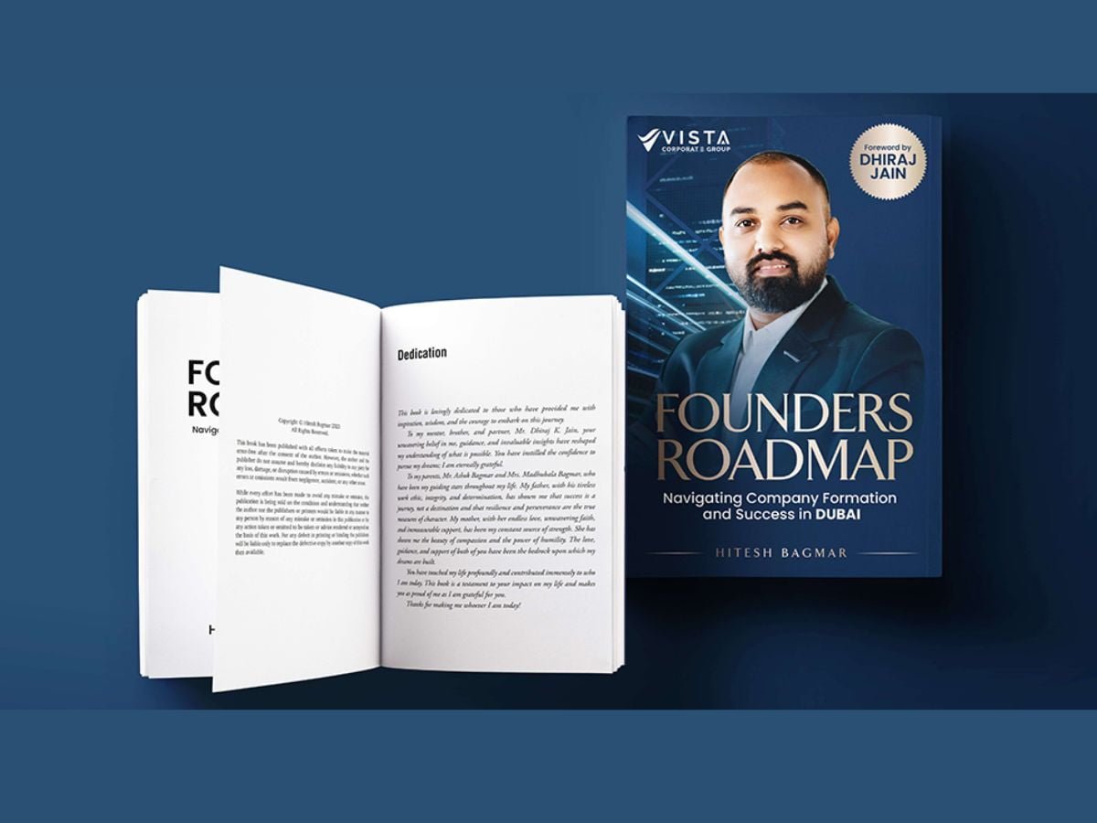 New Book “Founders Roadmap” Reveals Blueprint For Entrepreneurs To Establish Business In UAE