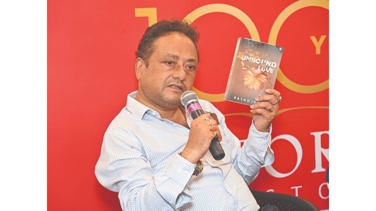 Ratnojyoti launches Debut Novel ‘Unbound Love’ – A Journey Through Love and Life