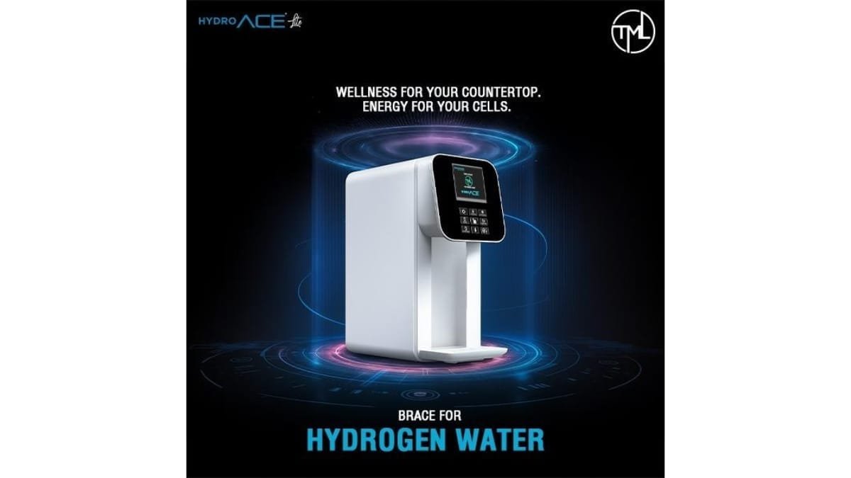 TML The Modern Living Launches HydroAce Lite to Promote Hydrogen Water Awareness in Indiaâ€™s Wellness Market