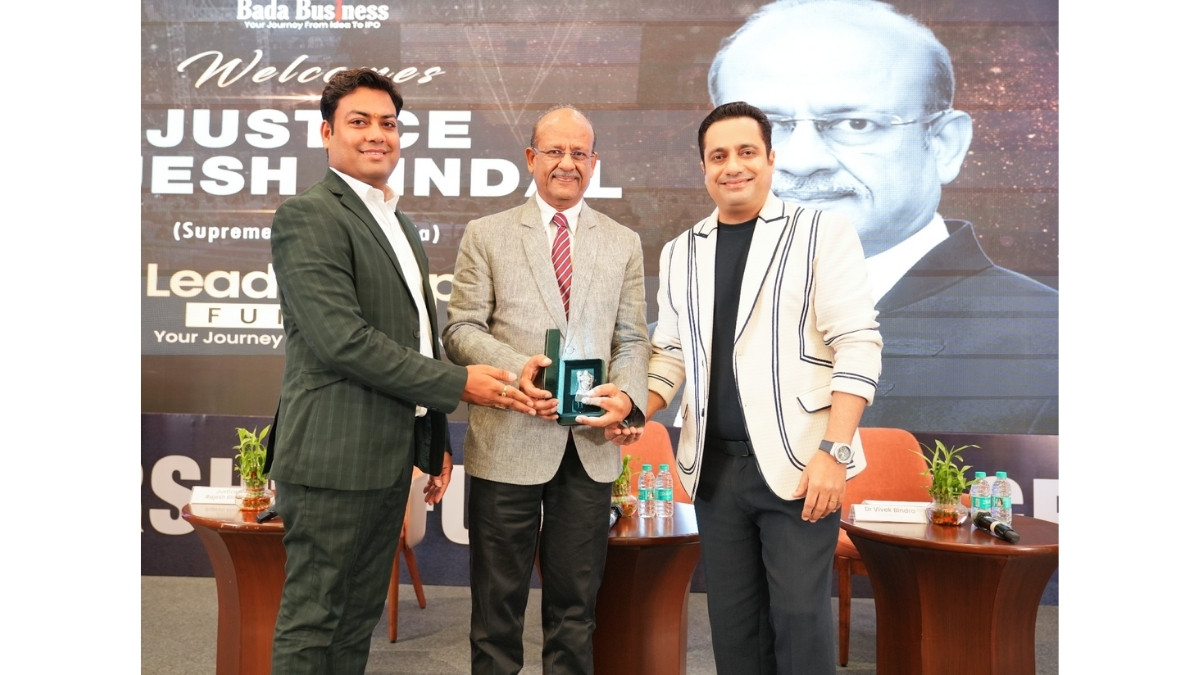 Dr Vivek Bindra Hosts Former Supreme Court Justice Rajesh Bindal at Bada Business Leadership Funnel Program (LFP) to Inspire India's Next Generation of Ethical Entrepreneurs-PNn