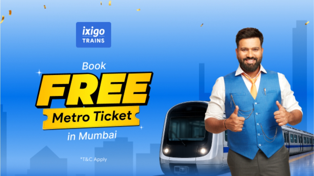 ixigo Launches Free Mumbai Metro Ticket Campaign: Monsoon Commutes, Made More Rewarding