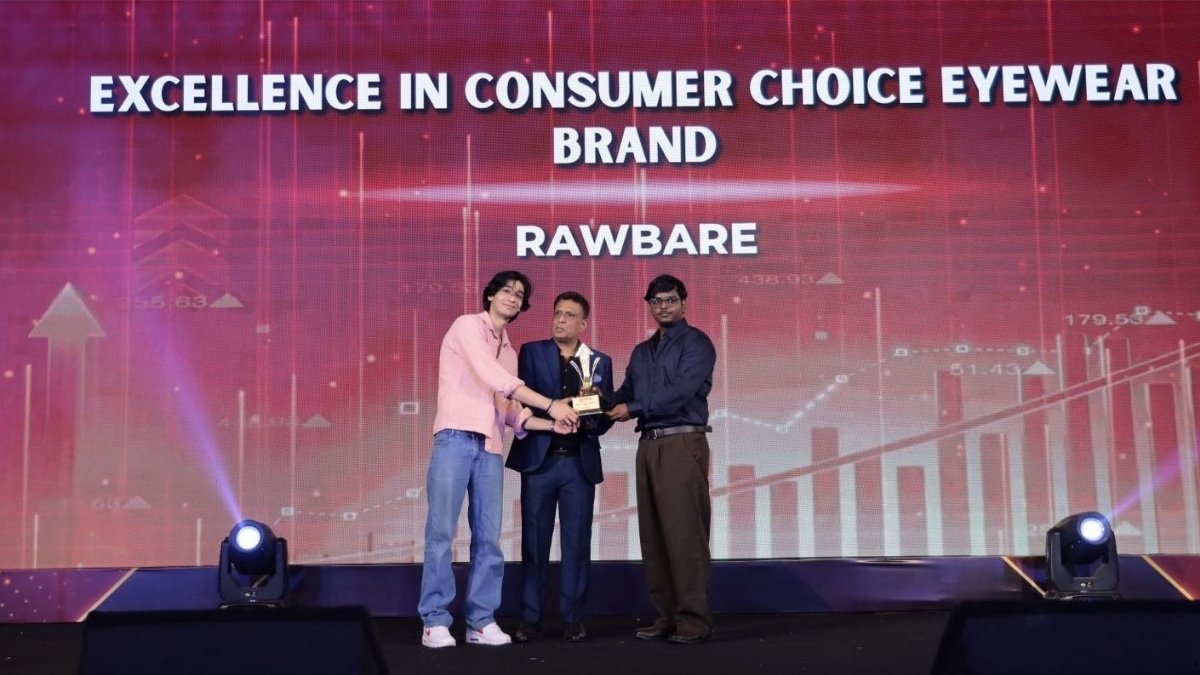 Rawbare Wins Excellence in Consumer Choice Eyewear Brand at ET Now Business Conclave & Awards 2026
