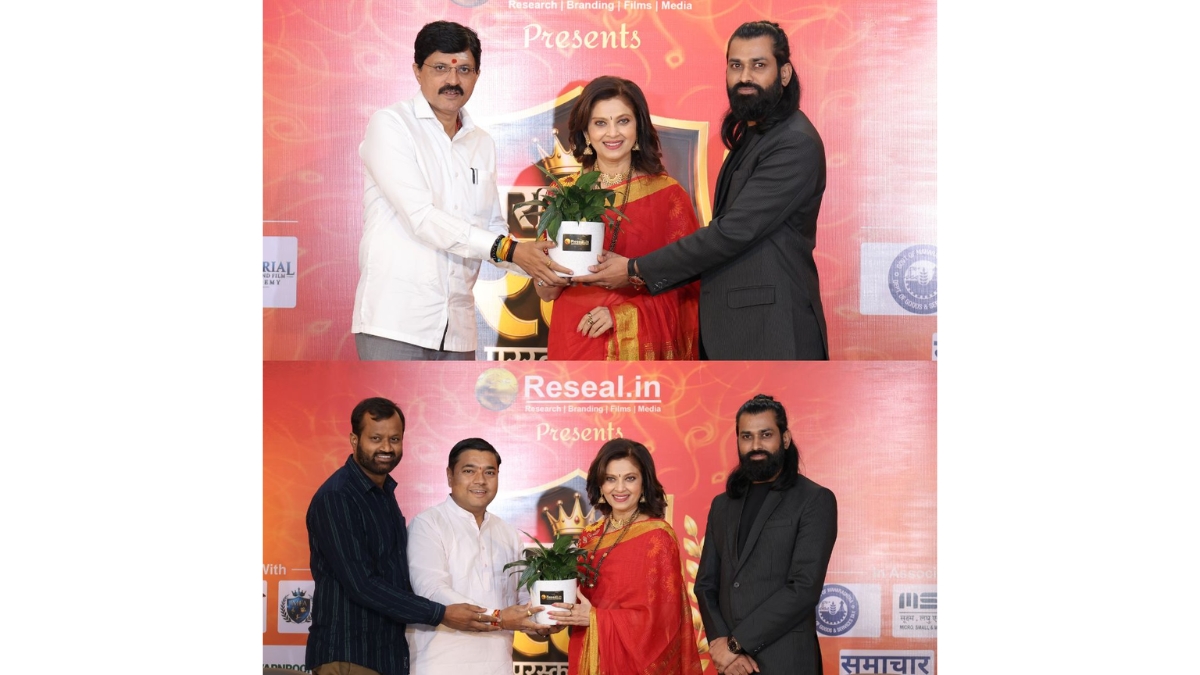 Marathwada Ratna Puraskar 2026 Held in Chh. Sambhajinagar; Rajya-Ratna Magazine Launched in the Presence of Actress Varsha Usgaonkar