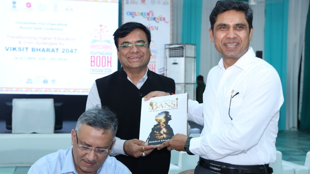 Ahmedabad Municipal Corporation (AMC) and Gujarat University Successfully Organise Vice Chancellors’ Roundtable Conference